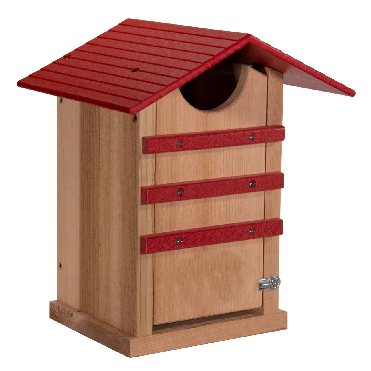 Cedar and Recycled Poly Screech Owl House Red